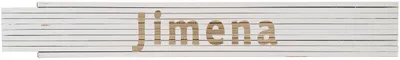 Meterstab weiß Jimena