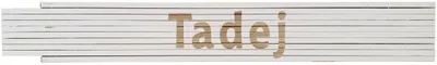 Meterstab weiß Tadej