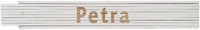 Meterstab weiß Petra