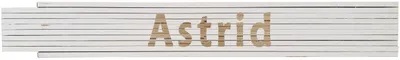 Meterstab weiß Astrid
