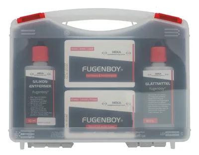 Fugenboy Profi-Koffer (alle Fugenwerkzeuge - Silikonentferner - Glättmittel)