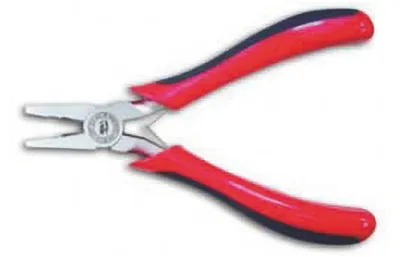 Elektronic-Kombizange 125 mm Titanchrom Softgriff