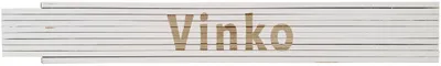 Meterstab weiß Vinko