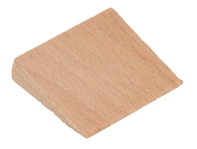 Holzkeil mit der Länge 47 mm