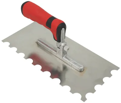 Glättekelle VarioTop halbrund rostfrei R20 (H=10.0) mit 2K-Griff