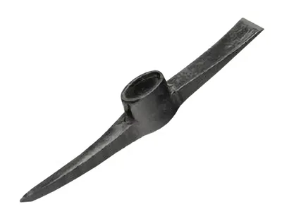 Kreuzhacke 1500 g schwarz, ohne Stiel