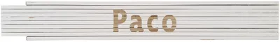 Meterstab weiß Paco