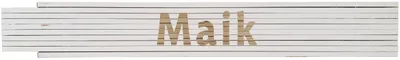 Meterstab weiß Maik
