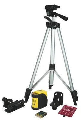 Kreuzlaser Set 1-77-123 mit Teleskopstab