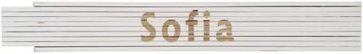 Meterstab weiß Sofia