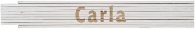 Meterstab weiß Carla