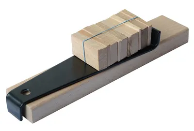 Parketverlegeset (Zugeisen/Holz und 10 Keile )
