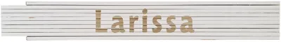 Meterstab weiß Larissa