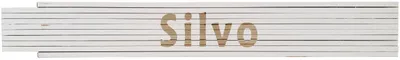 Meterstab weiß Silvo
