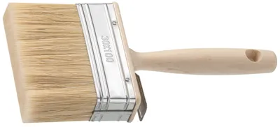 Flächenstreicher 100 x 30 mm Holzgriff PBT-/Borsten-Mix