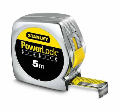 Bandmaß  8.0 m Powerlock mit Kunststoff- gehäuse Bandstärke 25.0 mm