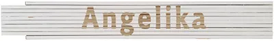 Meterstab weiß Angelika