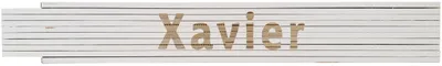 Meterstab weiß Xavier