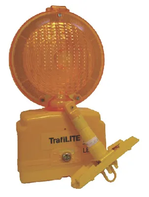 Verkehrs- Baustellensicherungsleuchte DORMAN TrafiLITE Glühlampe, Blinkl.gelb