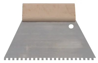 Kleberspachtel 180 mm ohne Zahnung